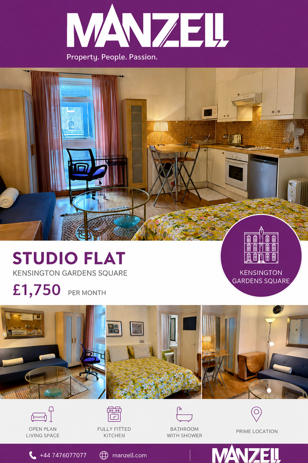 KENSINGTON GARDENS SQUARE, London, W2 4BE